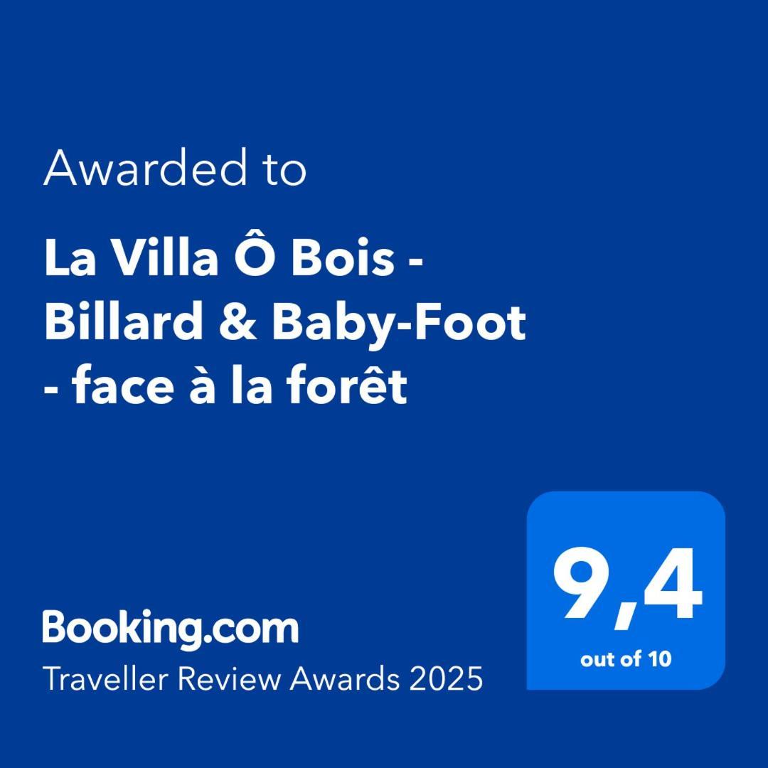 La Villa O Bois - Billard & Baby-Foot - Face A La Foret Séméac Exterior foto